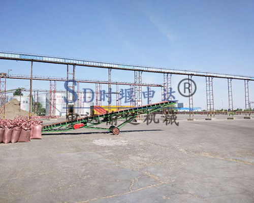 皮带输送机安装